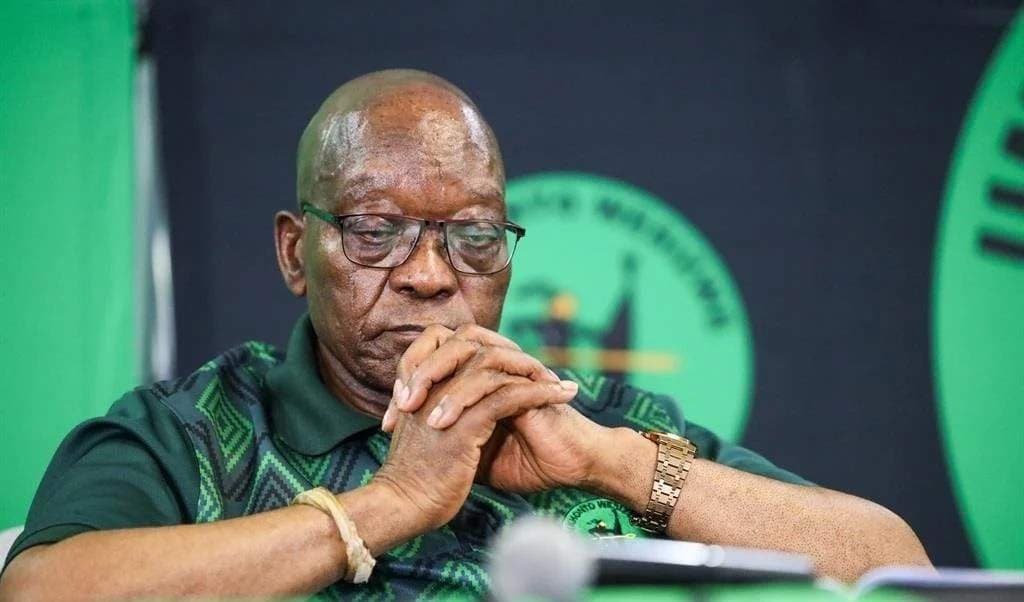 MK party president Jacob Zuma