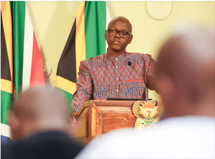 Presidency spokesperson Vincent Magwenya