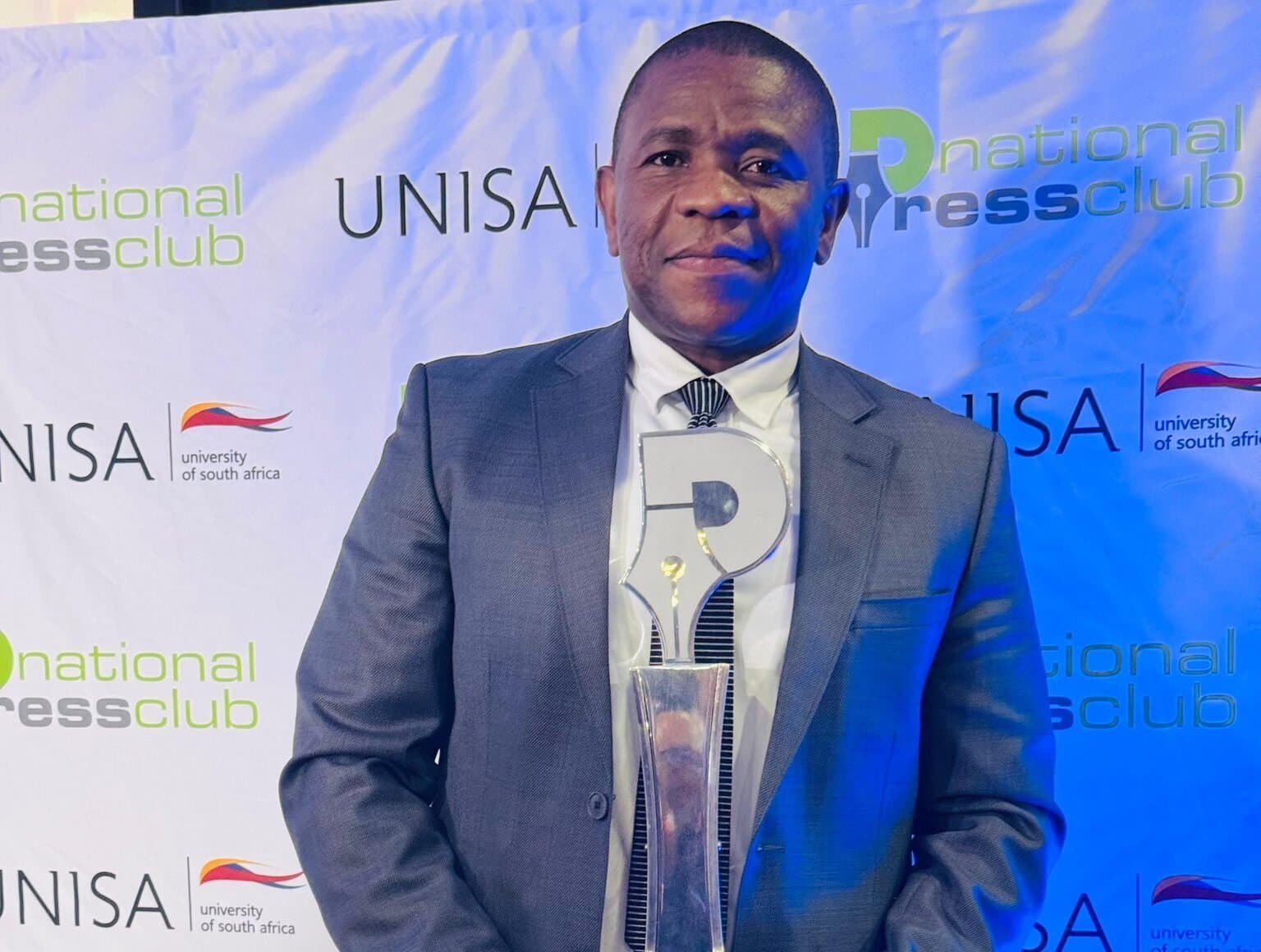 Nhlanhla Mkhwanazi carrying is award