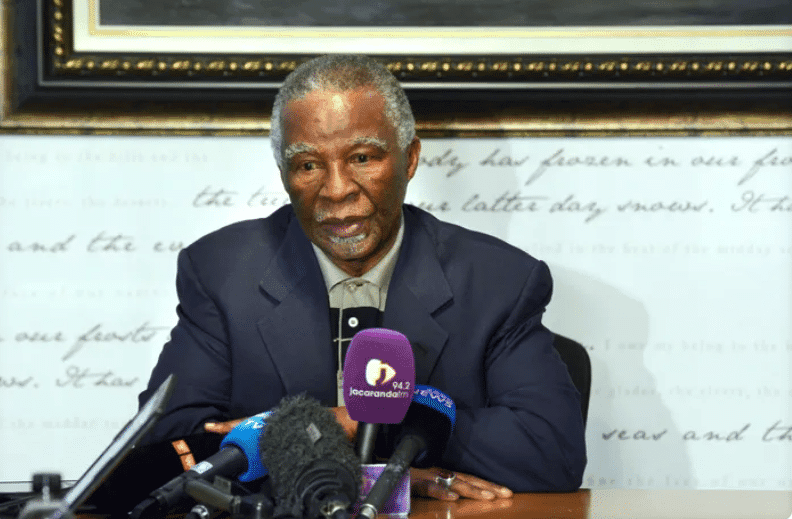 Former President Thabo Mbeki he defended the historical context of the "Kill the Boer" chant.