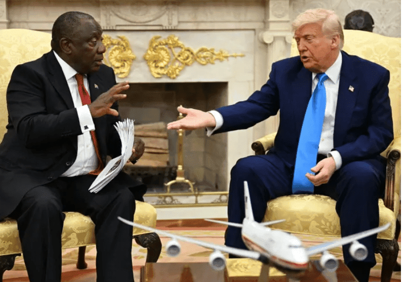 President Cyril Ramaphosa has rejected Donald Trump’s call to arrest EFF leader Julius Malema.