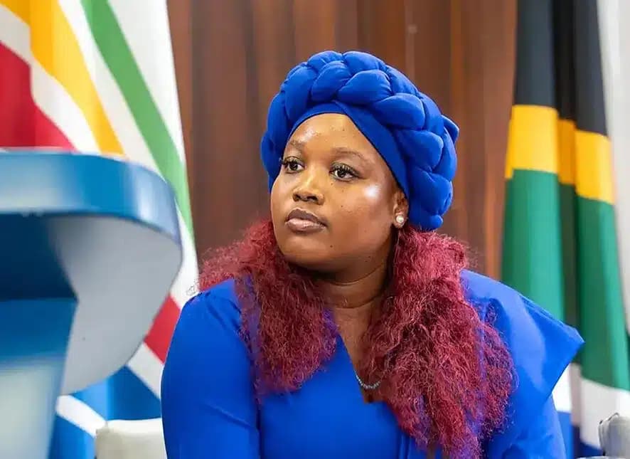 DA MP Karabo Khakhau confidently embraces her spiritual roots in parliament