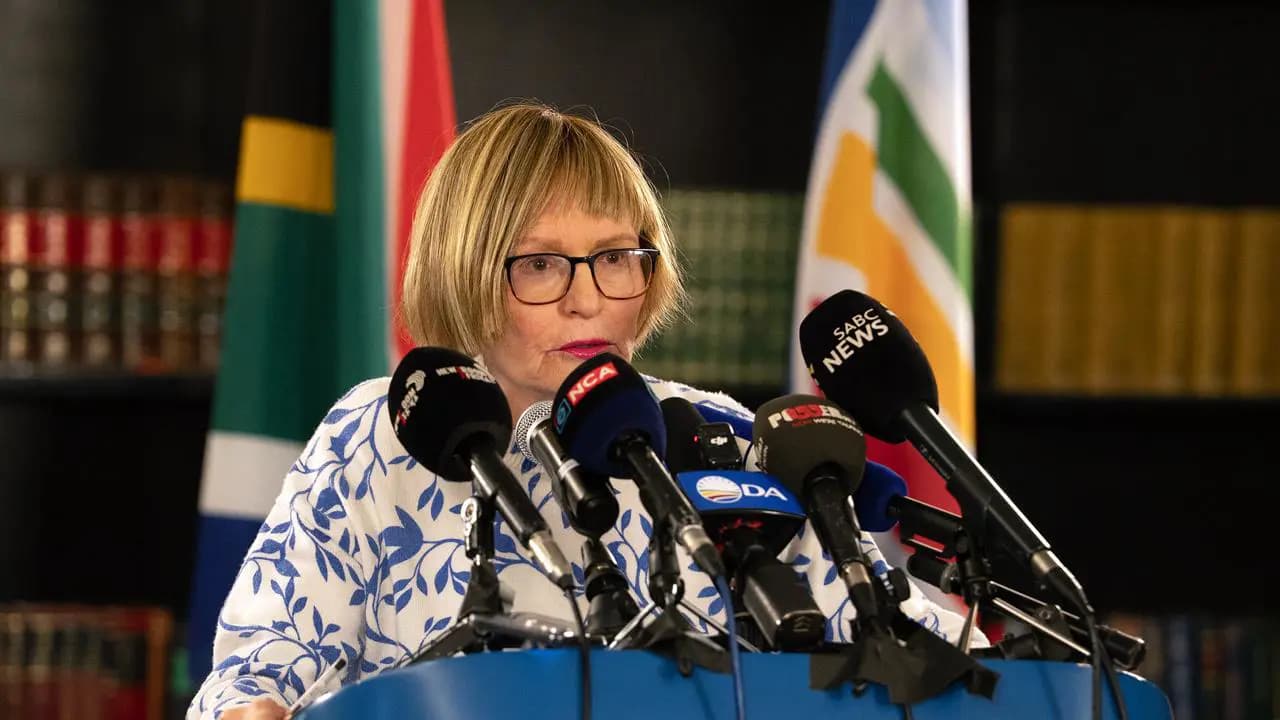 DA federal chairperson Helen Zille