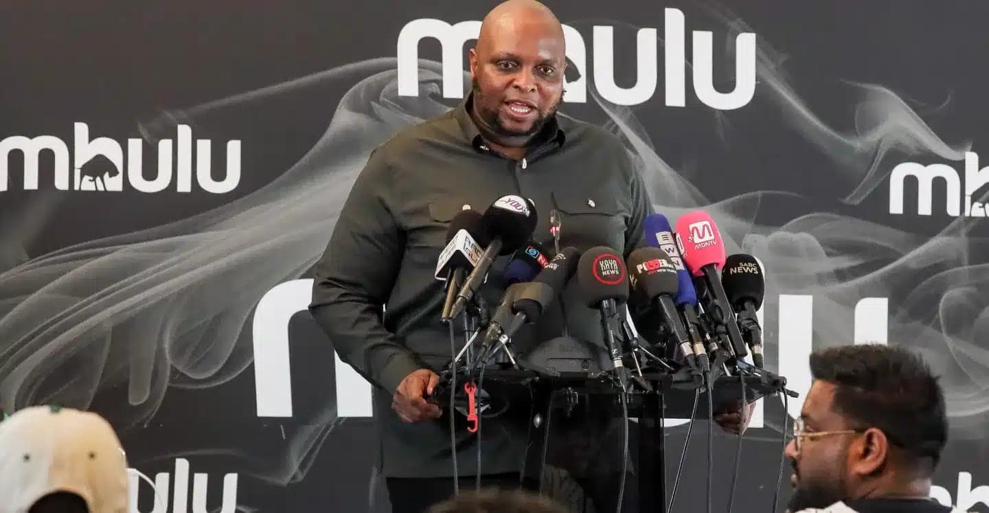 Former uMkhonto weSizwe Party secretary-general Floyd Shivambu