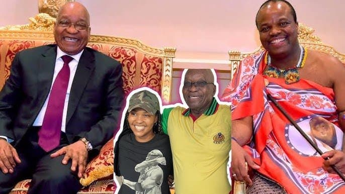 Jacob Zumas daughter Nomcebo has left her marriage to King Mswati lll
