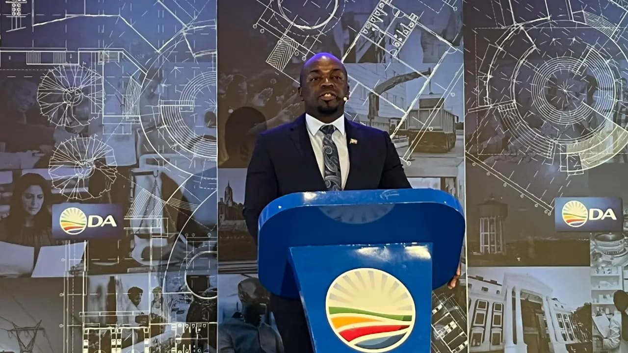 DA Gauteng chairperson Solly Msimanga