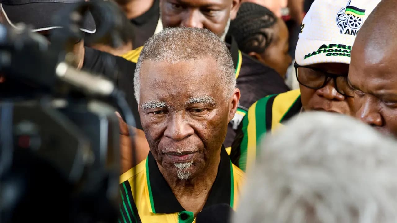 Former ANC president Thabo Mbeki