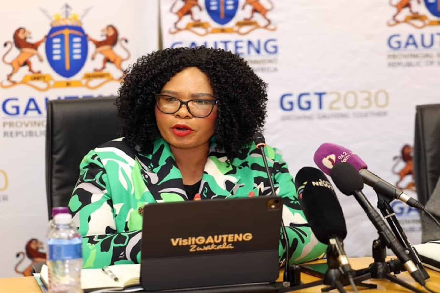 Gauteng MEC for Health and Wellness Nomantu Nkomo Ralehoko