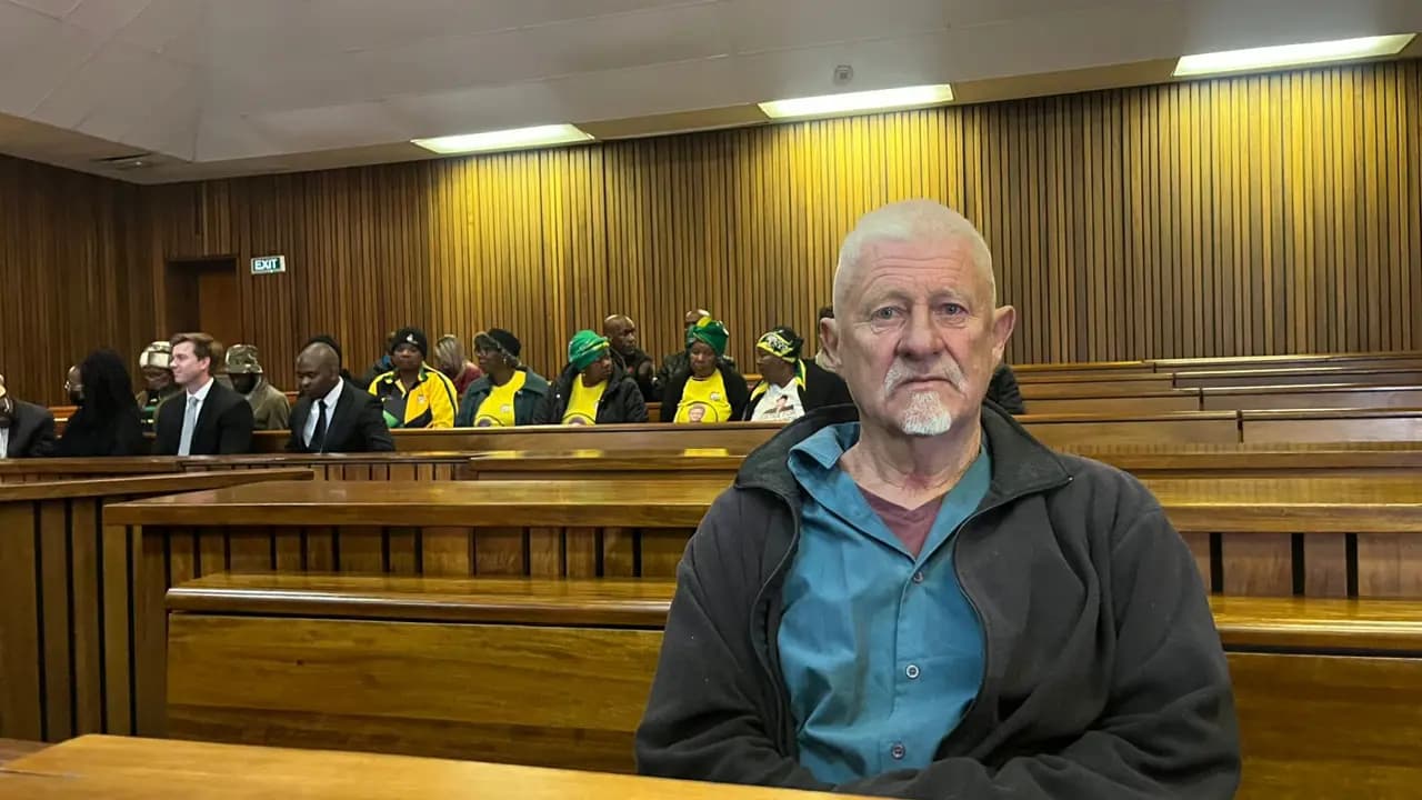 Johan Marais has been sentenced to 15 years behind bars for the 1987 murder of Caiphus Nyoka