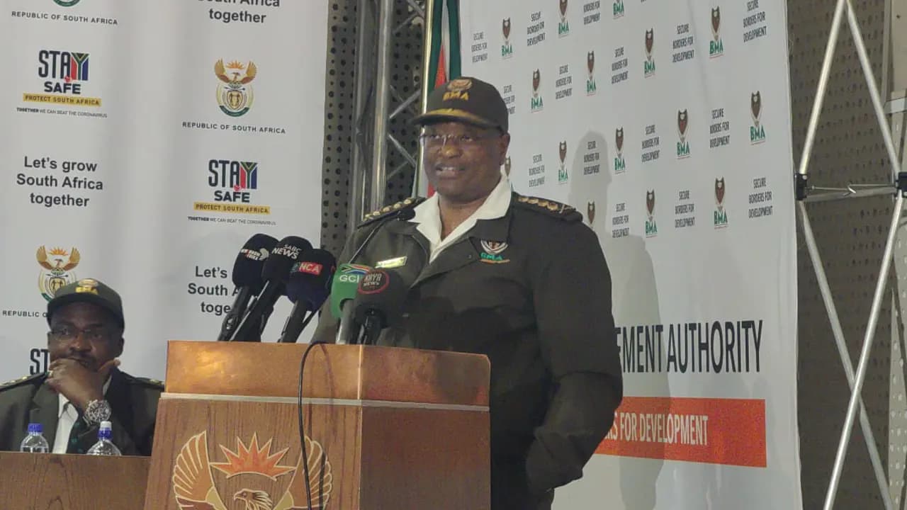 Border Management Authority Michael Masiapato
