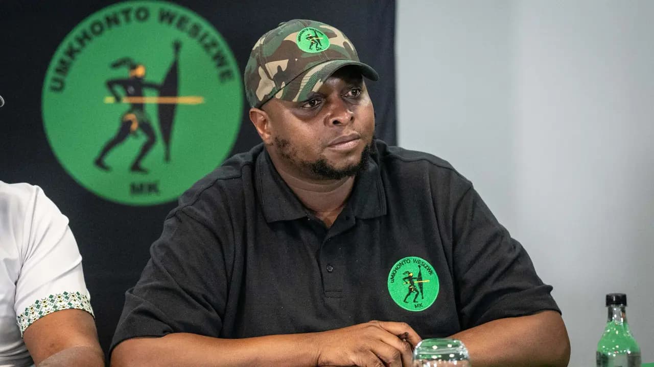 Former MK Party Secretary General Floyd Shivambu