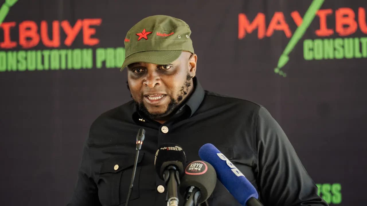 Former uMkhonto weSizwe MK Party member Floyd Shivambu