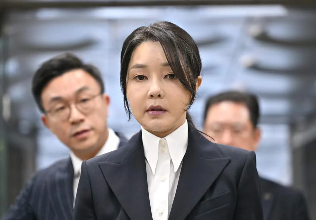 Kim Keon Hee former first lady and the wife of South Koreas ousted President Yoon Suk Yeol
