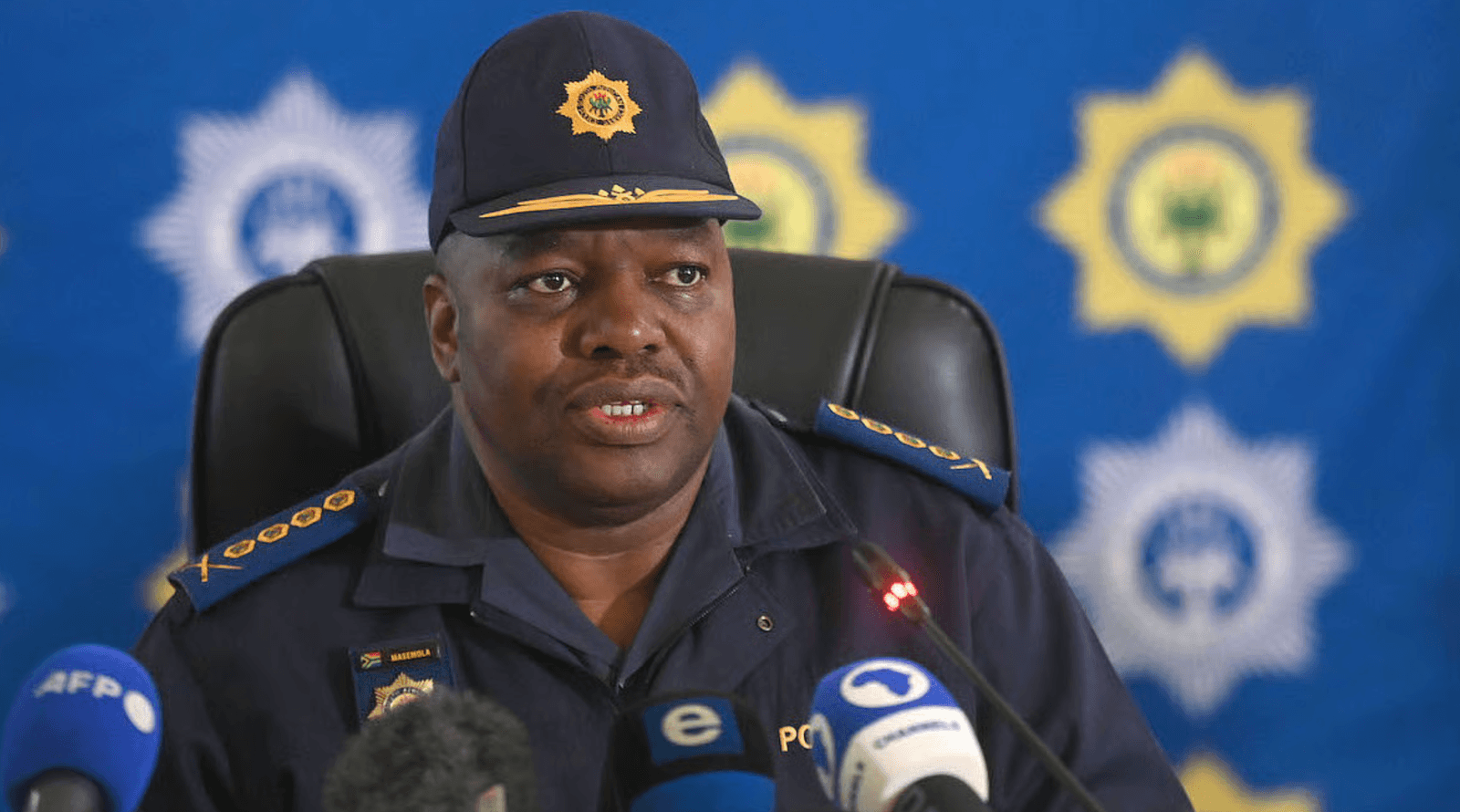 National Police Commissioner Masemola