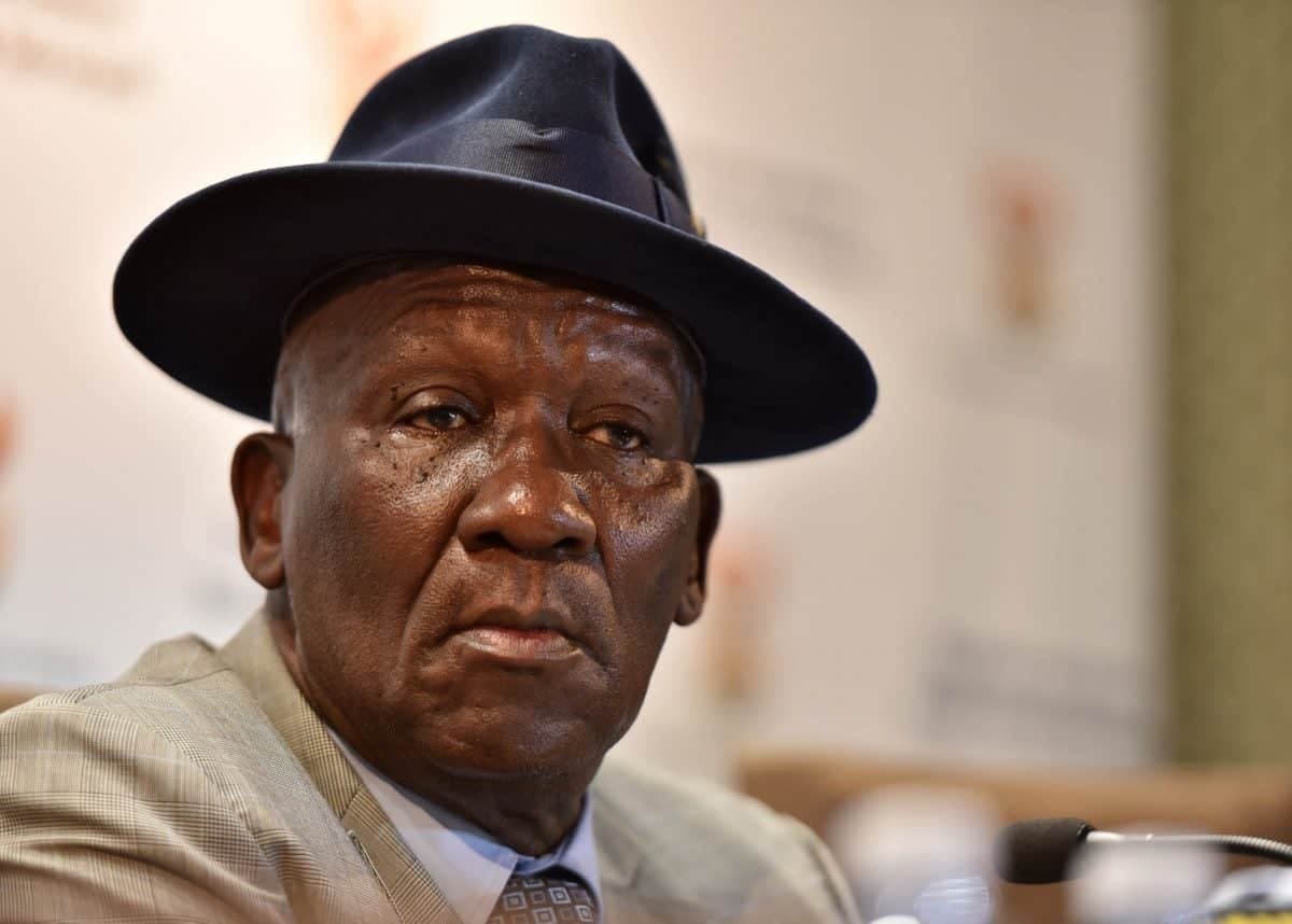 Former police minister Bheki Cele