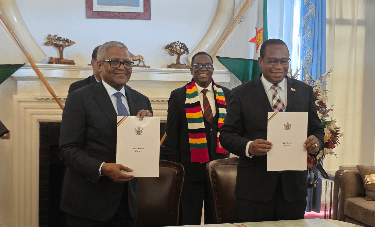 Dangote signs billion-dollar Zimbabwe investment deal