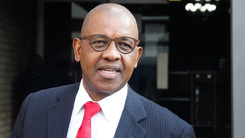South Africa Pretoria 23 May 2022 Adv Dali Mpofu outside the Legal Practice Council where his disciplinary hearing is under way Picture Supplied