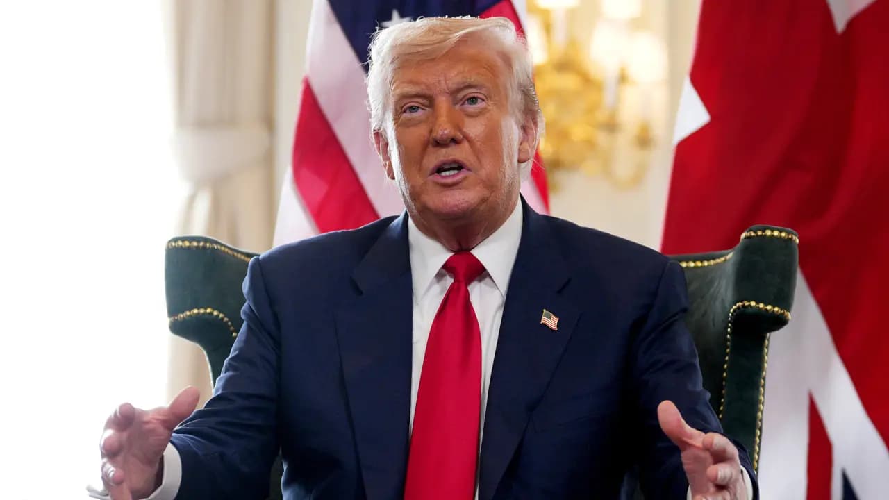 US President Donald Trump