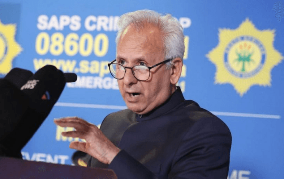 Acting Police Minister Firoz Cachalia