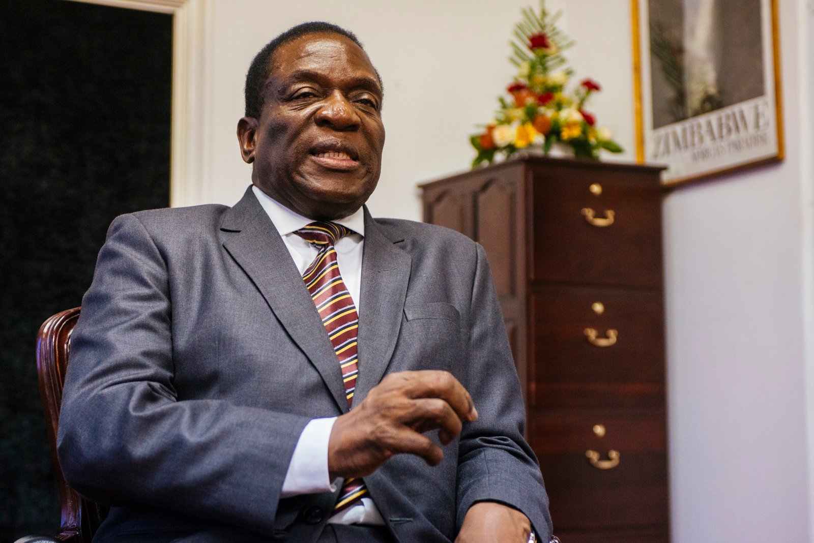 Mnangagwa announced Zimbabwe president