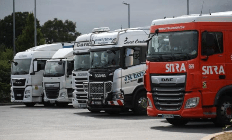 Truck driver shortages in the UK