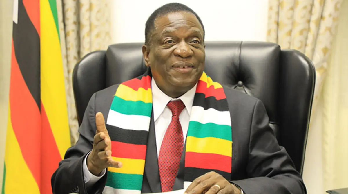Zimbabwe President Mnangagwa