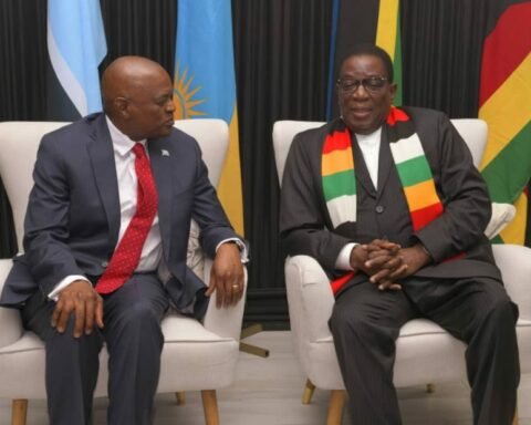 Botswana President and Zimbabwe President