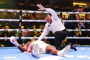 Francis Ngannou was knocked out cold by Anthony Joshua | Report Focus News