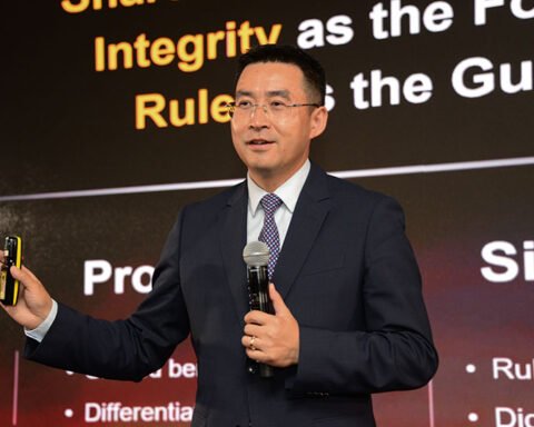 Xia Hesheng president of Huawei Digital Power Sub Saharan Africa Region addresses delegates at the Huawei FusionSolar Forum Partner Summit 2024 held in Johannesburg South Africa | Report Focus News