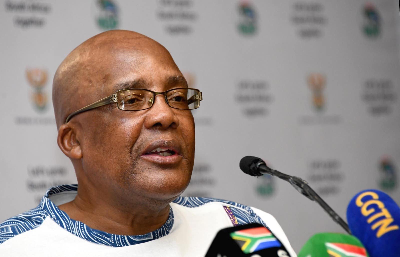 The Minister of Aaron Motsoaledi during a media briefing on immigration matters | Report Focus News