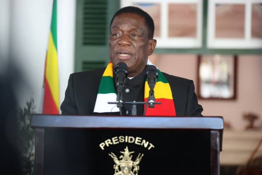 President Emmerson Dambudzo Mnangagwa | Report Focus News