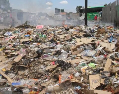 Heaps of uncollected garbage have become common at Mbare Musika 680x380