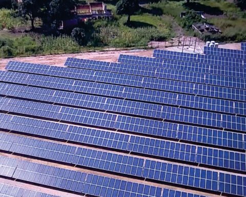 One of Skypowers solar projects in Congo