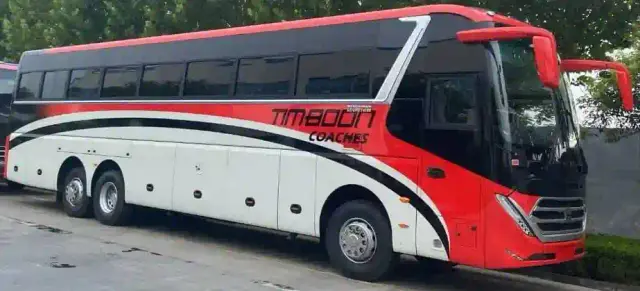 timboon coaches bus burnt to a shell all passengers escape unhurt | Report Focus News