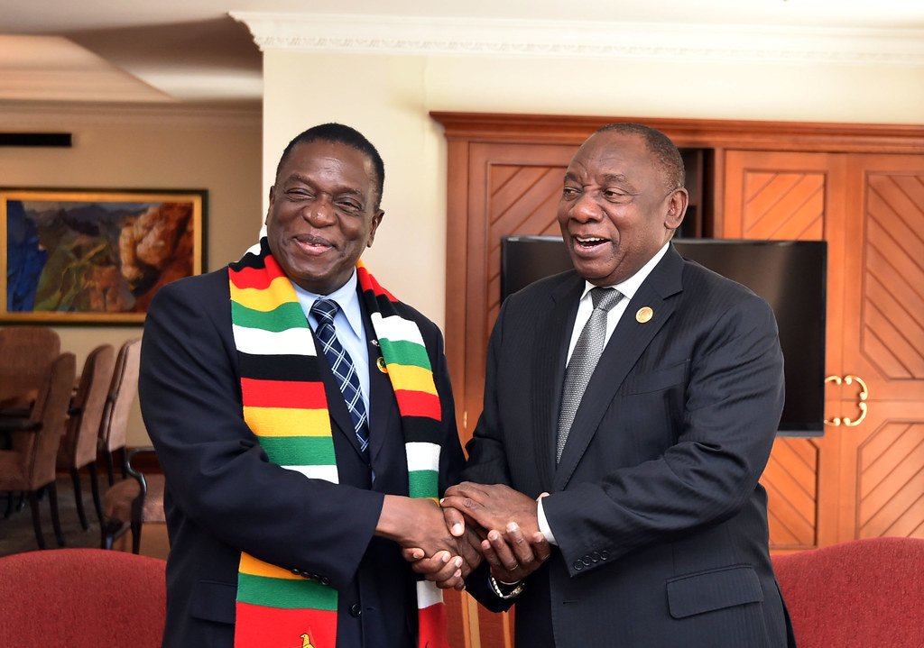 President Mnangawa and Ramaphosa | Report Focus News