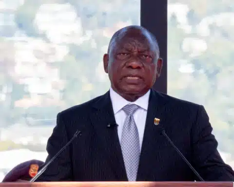 South African President Cyril Ramaphosa re elected for a second term after the ANC lost its outright majority has unveiled an inclusive cabinet PHOTO Kopano Tlape GCIS | Report Focus News