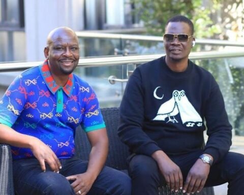 Moses Mpofu left and Mike Chimombe right | Report Focus News