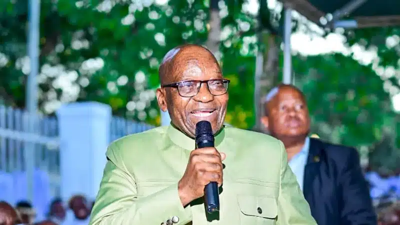 The case of elections rigging before the Electoral Court against the Electoral Commission of South Africa IEC will be reopened uMkhonto weSizwe MK Party leader Jacob Zuma has warned Picture X MKP Report Focus News