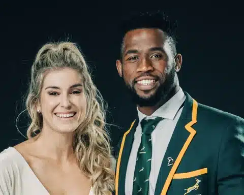 Siya Kolisi and wife Rachel