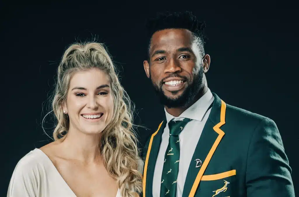 Siya Kolisi and wife Rachel Report Focus News