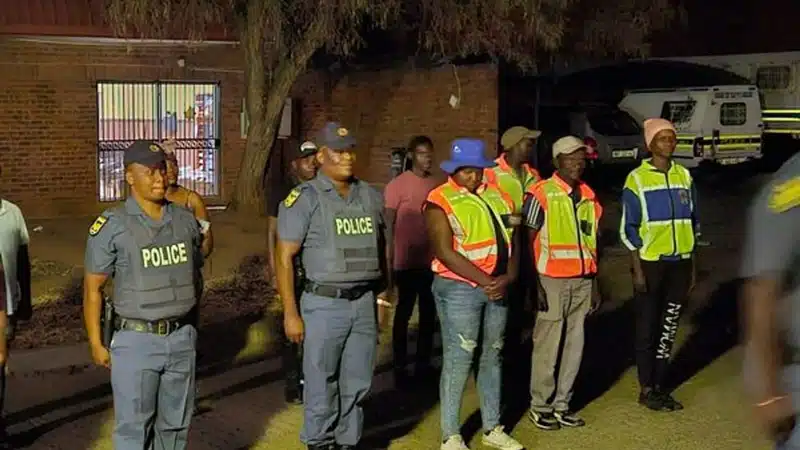 The police have arrested over 400 suspects and recovered illegal items Picture Facebook SAPS Report Focus News