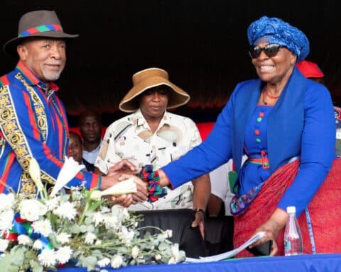 SWAPO rally ahead of upcoming elections in Namibia