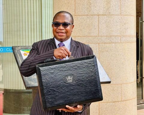 Finance Minister Mthuli Ncube arriving at Mt Hampden Parliament Building for budget presentation | Report Focus News