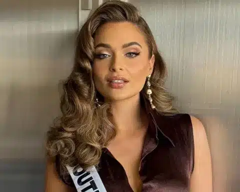 Miss South Africa Mia le Roux