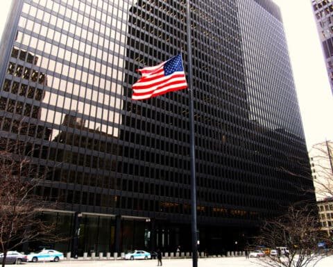 United States District Court in Chicago where the Nigerian nationals were sentenced for fraud