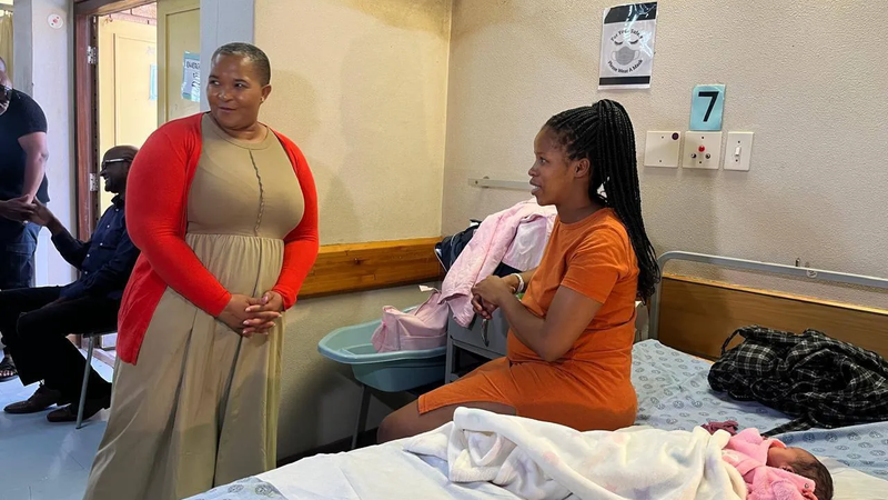 MEC Ntandokazi Capa visited Dora Nginza Hospital in Gqeberha on New Year s Day